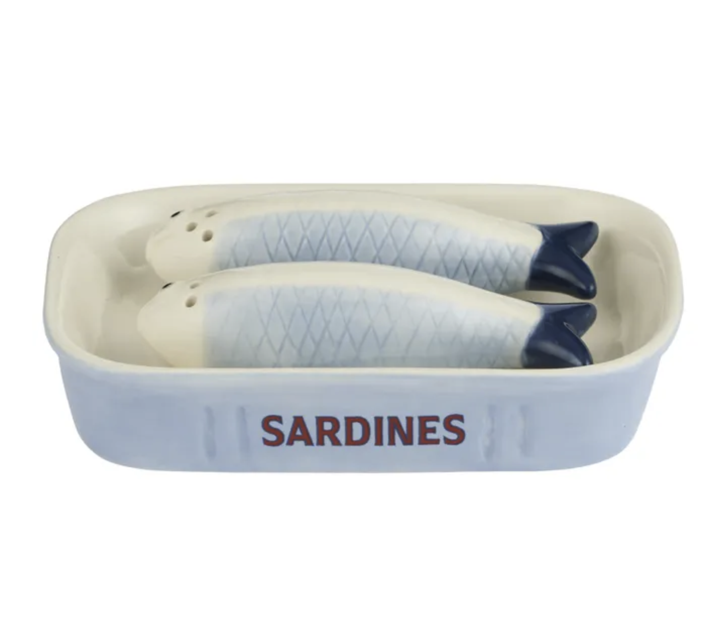 SARDINE 3PC CERAMIC S&P SET
