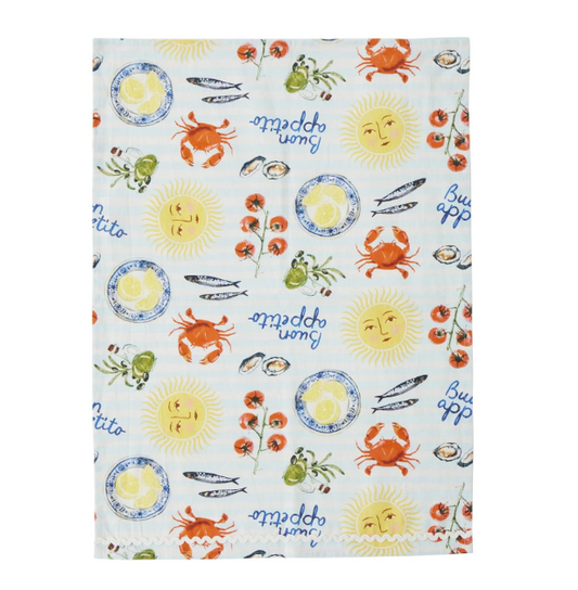 SICILY COTTON TEA TOWEL 