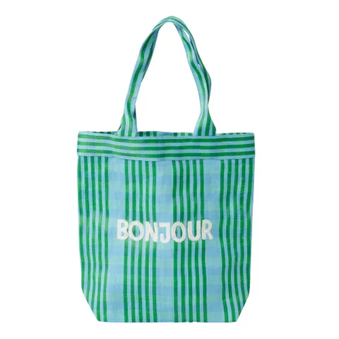 RECYCLED TOTE BONJOUR