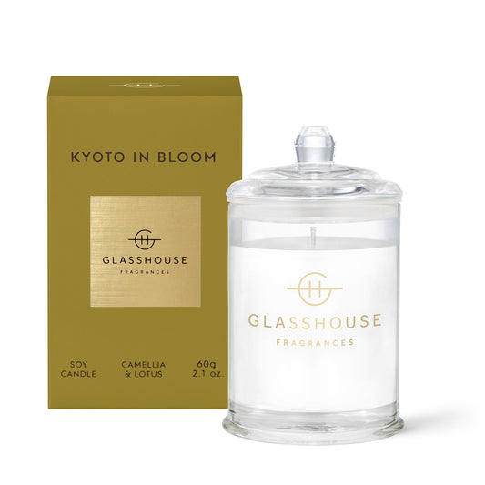 GLASSHOUSE MINI CANDLE KYOTO IN BLOOM 60G