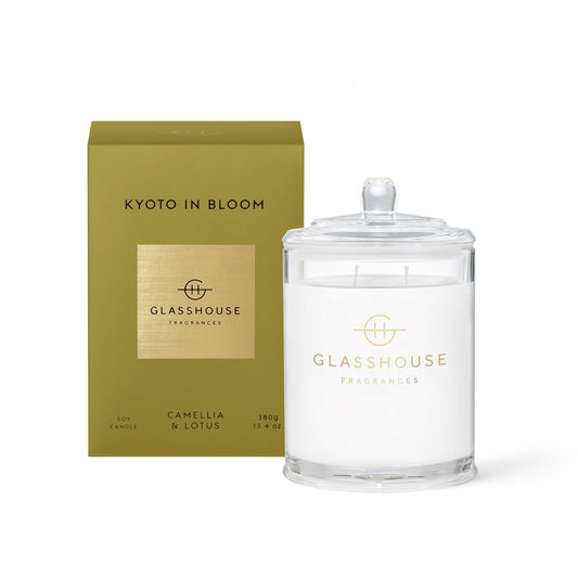 GLASSHOUSE CANDLE KYOTO IN BLOOM 380G