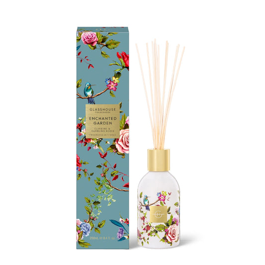 GLASSHOUSE DIFFUSER ENCHANTED GARDEN