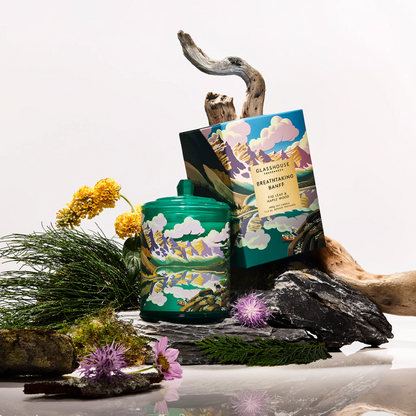 GLASSHOUSE CANDLE BREATHTAKING BANFF 380G