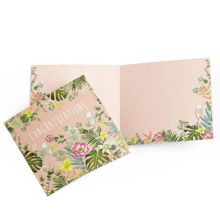 LALA CARD FLORAL CONGRATULATIONS