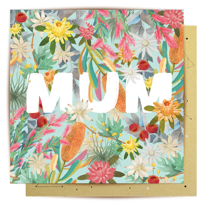 LALA CARD 1000 FLOWERS FOR MUM