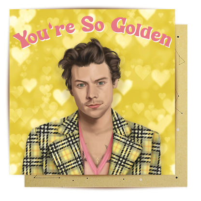 LALA CARD YOU'RE SO GOLDEN