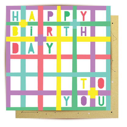 LALA CARD BDAY GRID