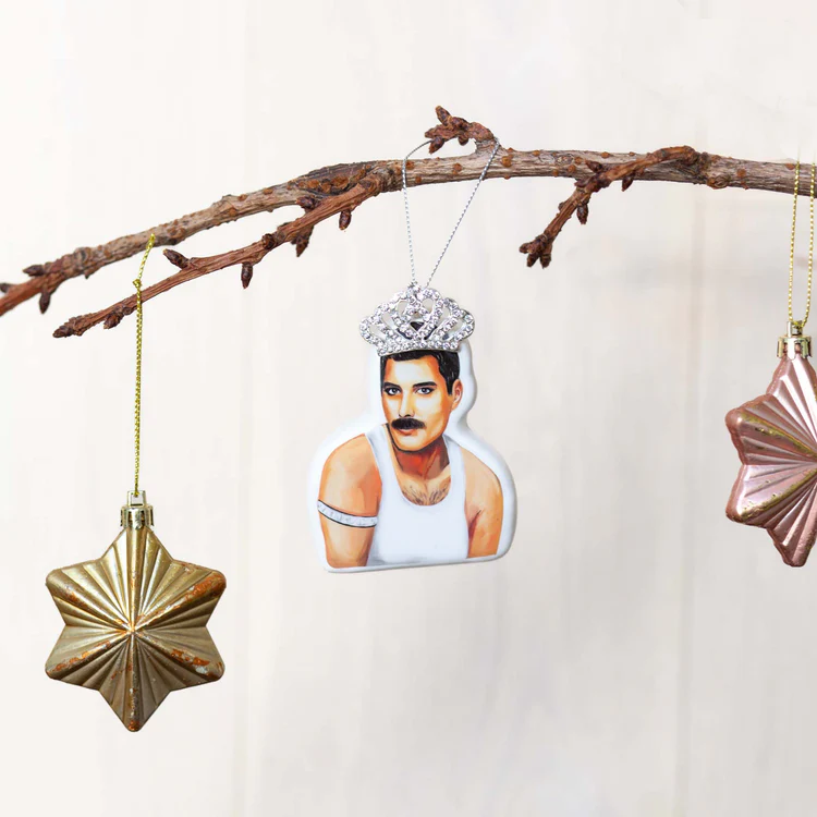 3D BAUBLE QUEEN OF ROCK