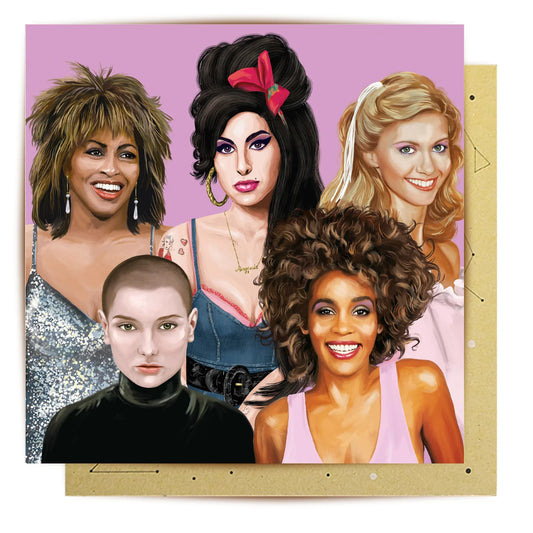 LALA CARD TRIBUTE ARTISTS MUSIC EDITION DIVAS