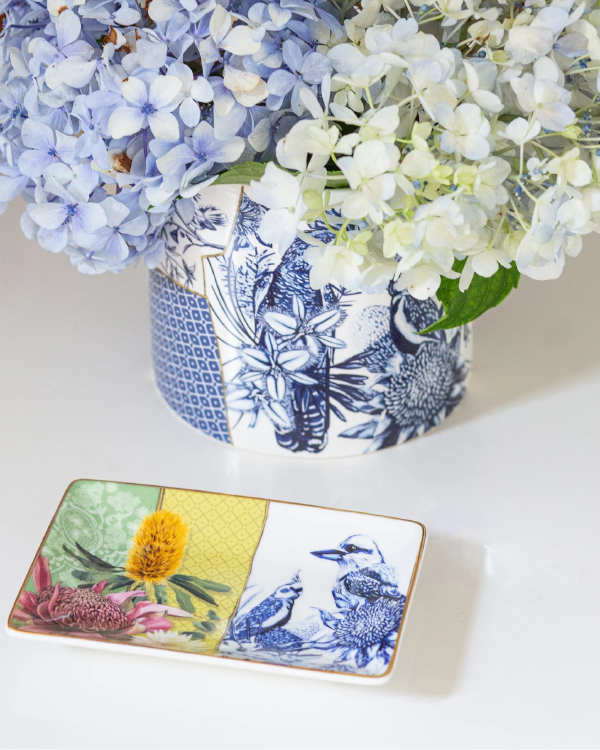LALA RECTANGLE TRINKET TRAY PIECES OF POETRY