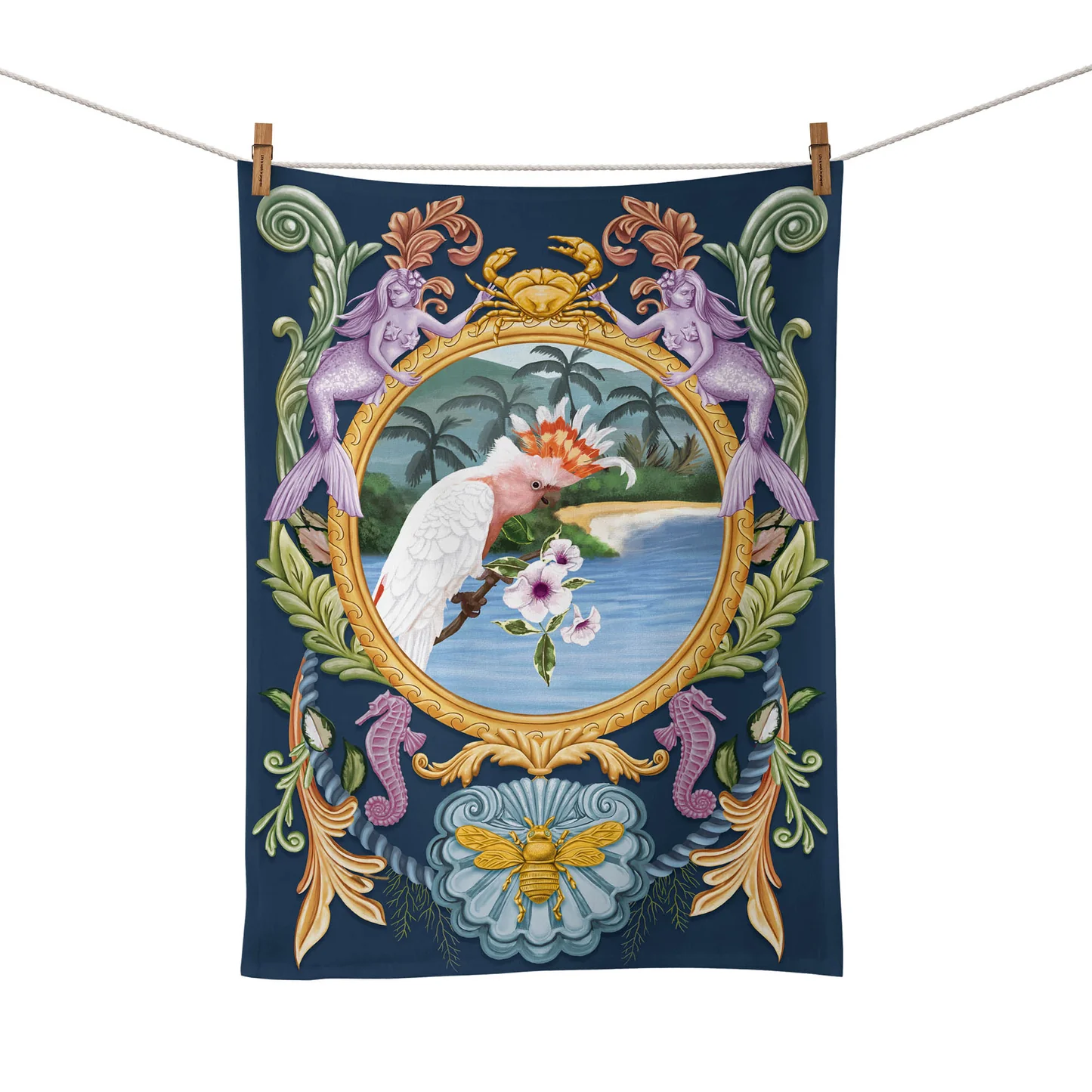 LALA TEA TOWEL MAJESTIC COAST