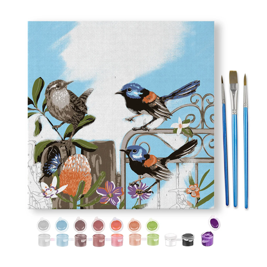 LALA PAINT BY NUMBER SMALL KIT BACKCOUNTRY