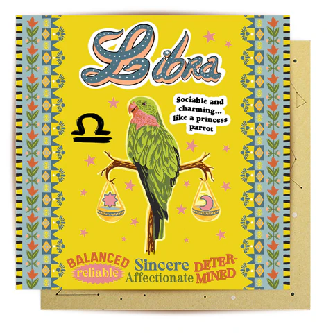 LALA CARD AUSSIE ASTROLOGY LIBRA