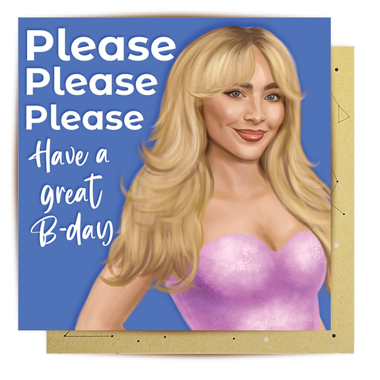 LALA CARD PLEASE PLEASE PLEASE