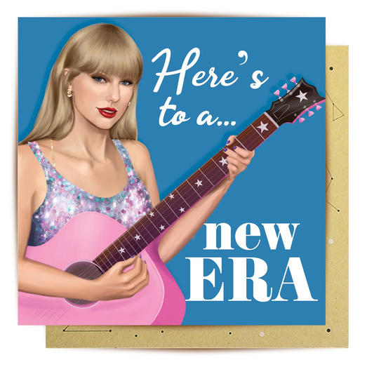 LALA CARD HERE'S TO A NEW ERA