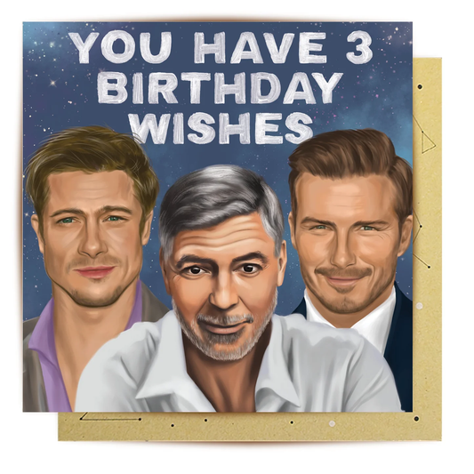 LALA CARD THREE BIRTHDAY WISHES