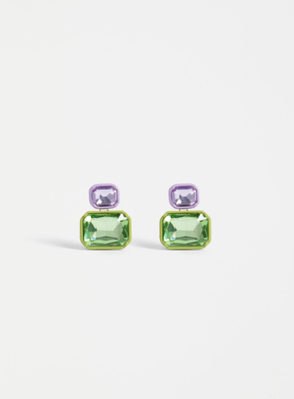 ELK JULE STUD EARRING LIME [CLR:LIME]