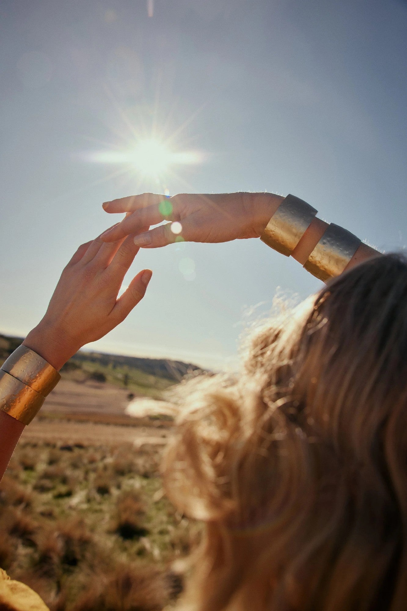 ELK CUFF BANGLE GOLD GILD