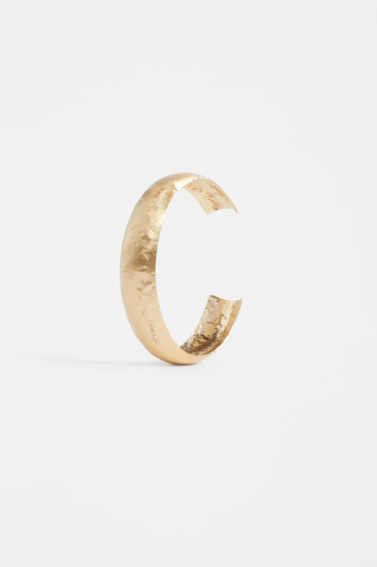 ELK THIN CUFF BANGLE GOLD GILD