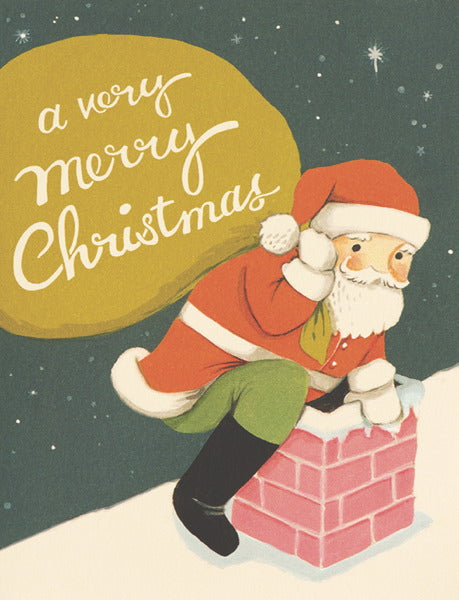 JOO JOO CARD SANTA ON ROOFTOP