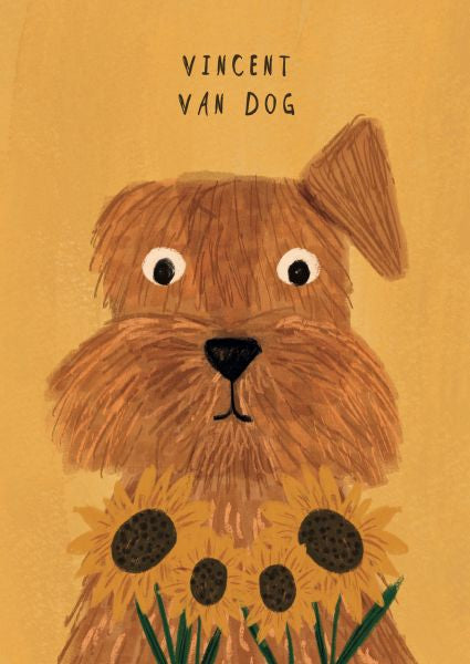 NIASKI CARD VINCENT VAN DOG