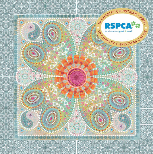 CHARITY CHRISTMAS CARD PACK RSPCA - CHRISTMAS HEART