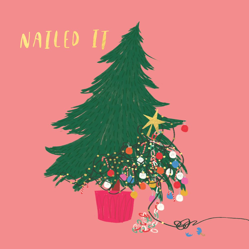 CHARITY CHRISTMAS CARD PACK BCNA - NAILED IT
