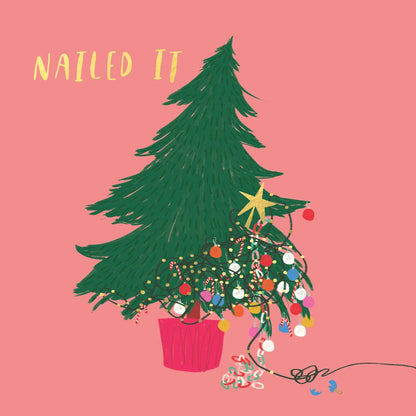 CHARITY CHRISTMAS CARD PACK BCNA - NAILED IT
