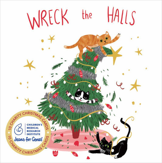 CHARITY CHRISTMAS CARD PACK CMRI - WRECK THE HALLS