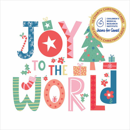 CHARITY CHRISTMAS CARD PACK CMRI - JOY TO THE WORLD