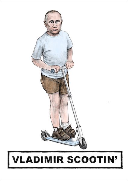 QUITE GOOD VLADIMIR SCOOTIN'