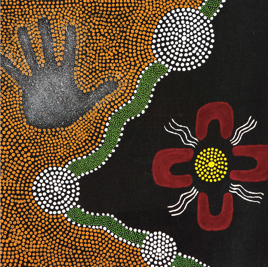 ABORIGINAL ART CARD MY WALKABOUT