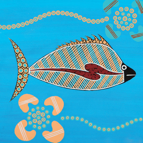 ABORIGINAL ART CARD BEEN & GOING