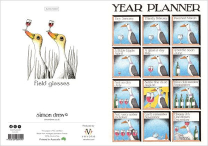 SIMON DREW CARD YEAR PLANNER