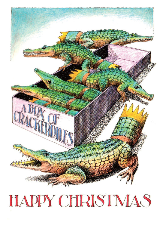 SIMON DREW CARD BOX OF CRACKERDILES