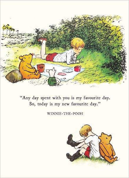 WINNIE CARD FAVOURITE DAY