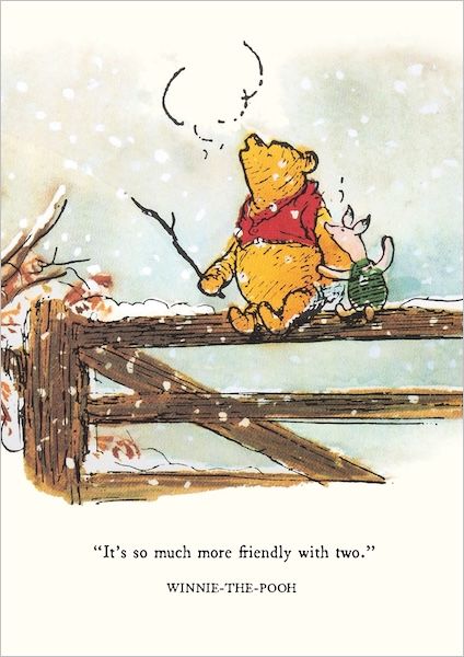 WINNIE CARD WITH TWO