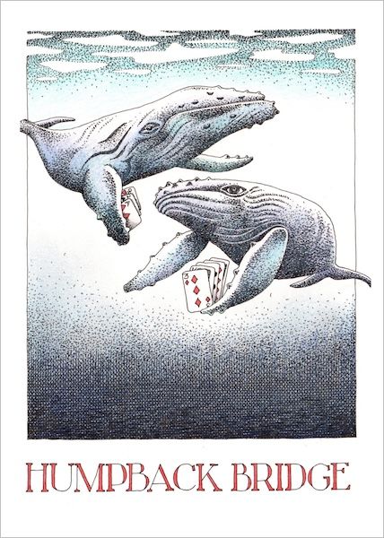 SIMON DREW CARD HUMPBACK BRIDGE