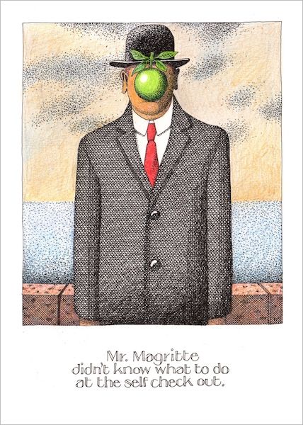 SIMON DREW CARD MR MAGRITTE