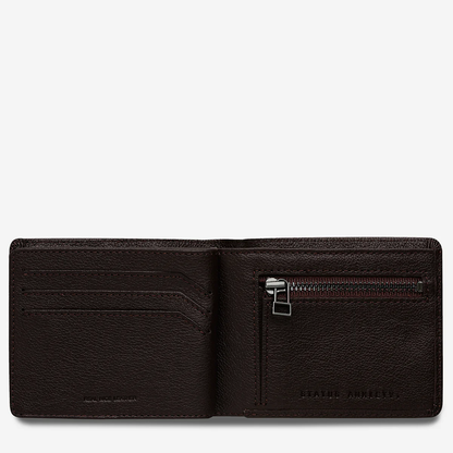 STATUS ANXIETY LEONARD WALLET CHOCOLATE