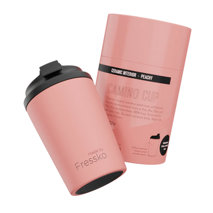 FRESSKO CERAMIC CAMINO CUP PEACHY 340ML 