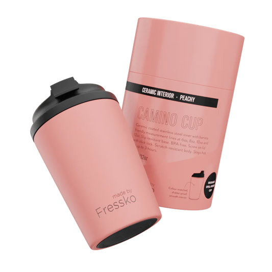 FRESSKO CERAMIC CAMINO CUP PEACHY 340ML 