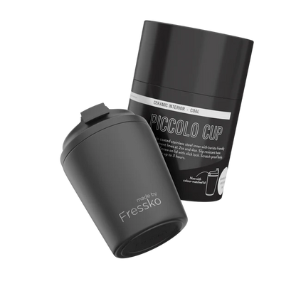 FRESSKO CERAMIC PICCOLO CUP COAL 120ML