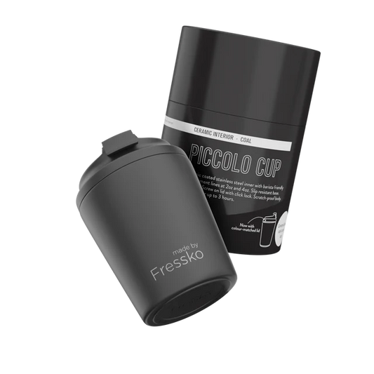 FRESSKO CERAMIC PICCOLO CUP COAL 120ML