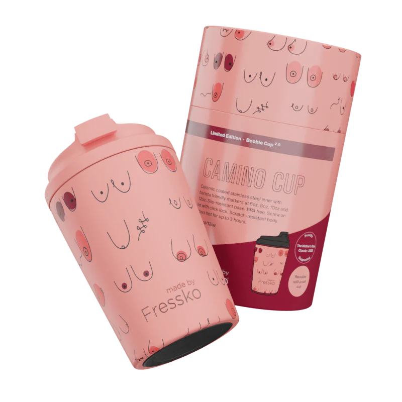 FRESSKO CERAMIC CAMINO CUP BOOBIE 2.0 LIMITED EDITION PEACHY