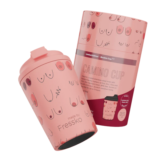 FRESSKO CERAMIC CAMINO CUP BOOBIE 2.0 LIMITED EDITION PEACHY