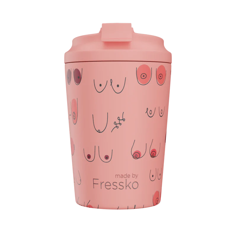 FRESSKO CERAMIC CAMINO CUP BOOBIE 2.0 LIMITED EDITION PEACHY