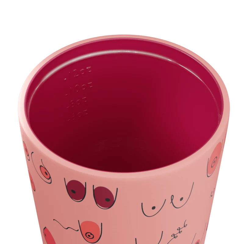 FRESSKO CERAMIC CAMINO CUP BOOBIE 2.0 LIMITED EDITION PEACHY