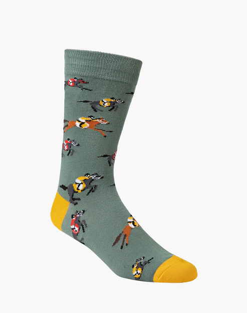 BAMBOOZLD SOCKS MELBOURNE CUP HORSES SIZE 7-11