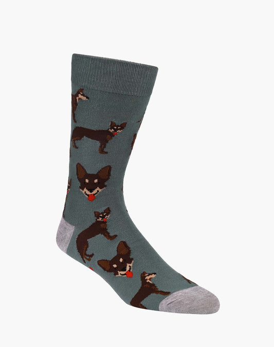 BAMBOOZLD SOCKS KELPIE SIZE 7-11